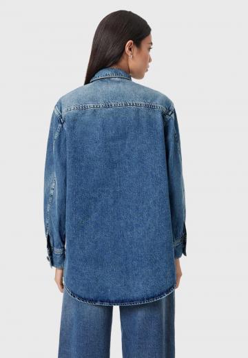 Джинсовая блузка
