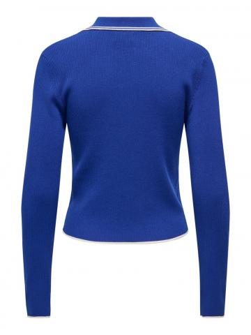 Пуловер с вырезом V