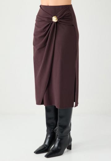 Вязаная юбка