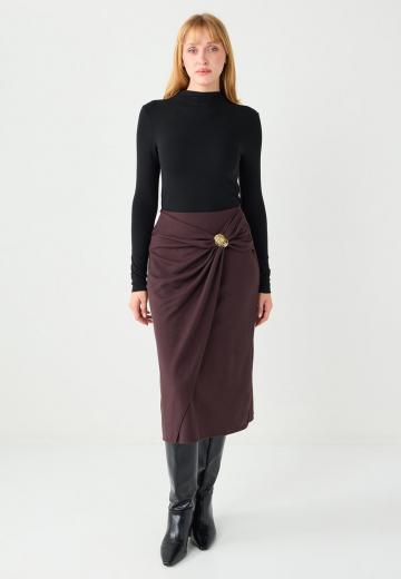 Вязаная юбка