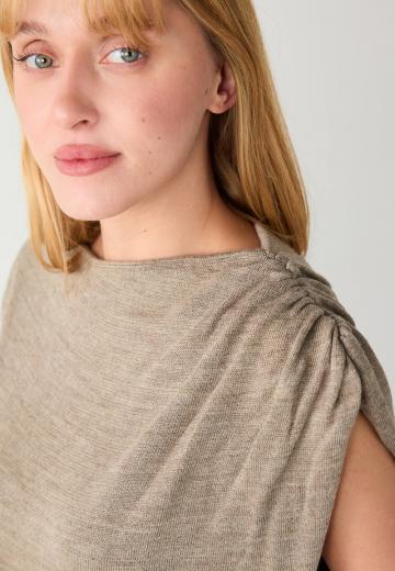 Вязаное платье