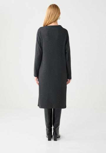 Вязаное платье