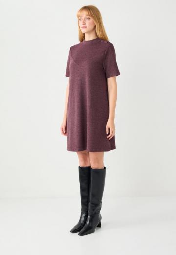 Вязаное платье