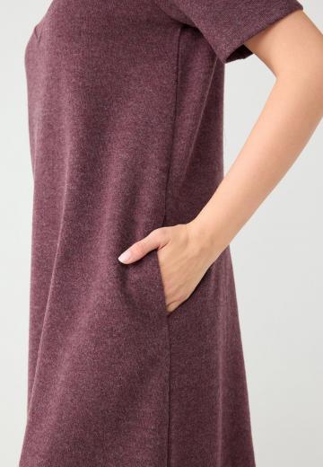 Вязаное платье