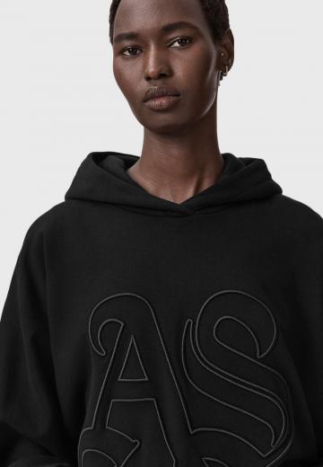 Пуловер с капюшоном