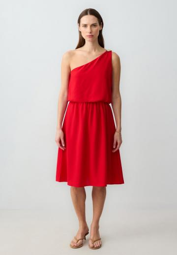 Вязаное платье