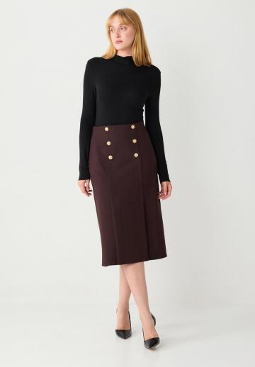 Вязаная юбка