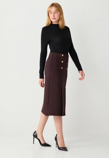 Вязаная юбка