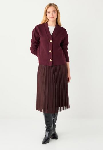 Вязаная кофта