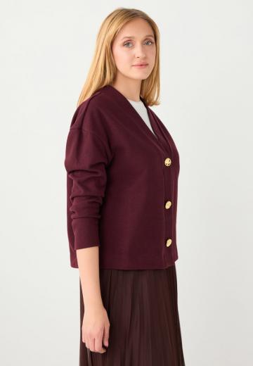 Вязаная кофта