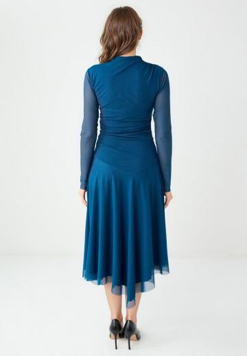 Вязаное платье