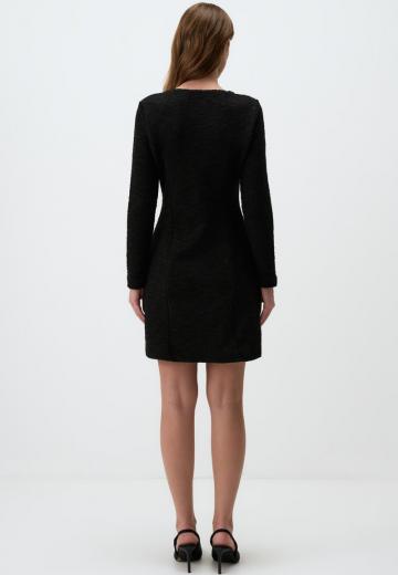 Вязаное платье