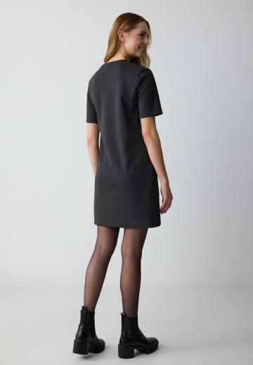 Вязаное платье