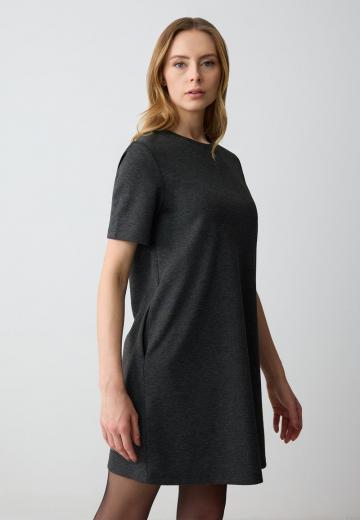 Вязаное платье