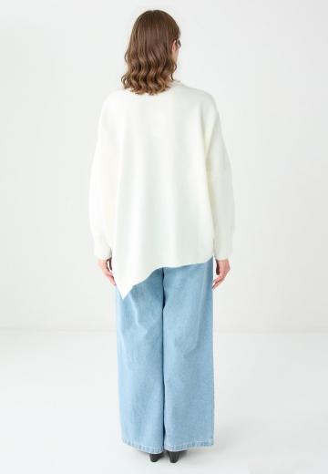 Длинный пуловер