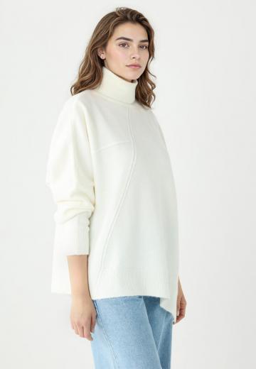 Длинный пуловер