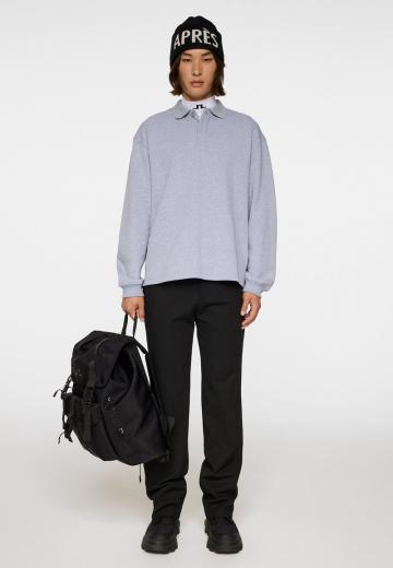 Поло с длинным рукавом