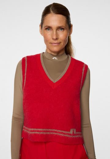 Пуловер без рукавов