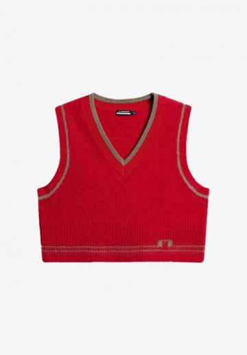 Пуловер без рукавов