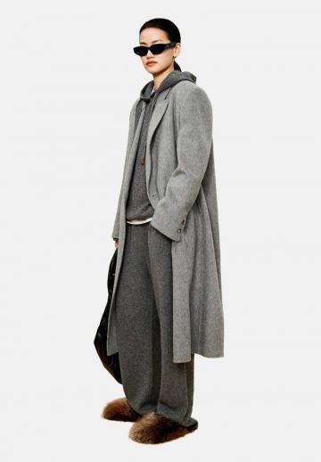 Шерстяное пальто