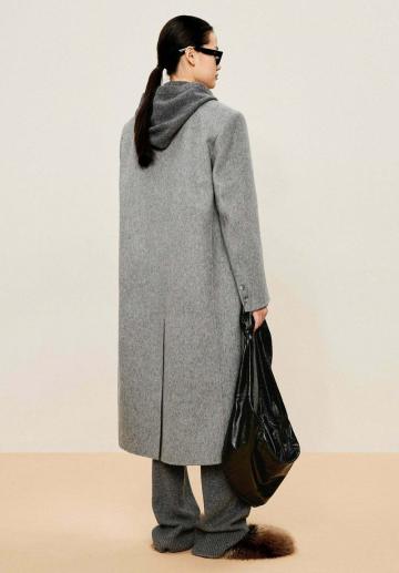 Шерстяное пальто