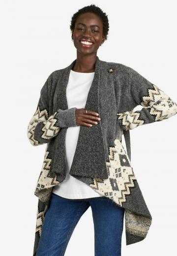 Длинный жилет