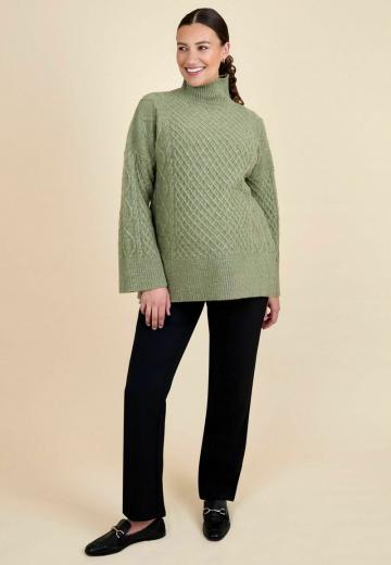 Длинный пуловер