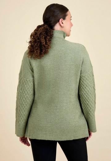 Длинный пуловер