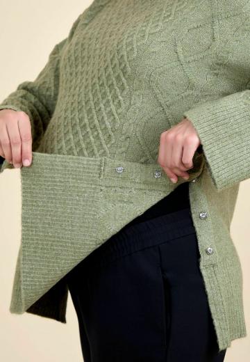 Длинный пуловер