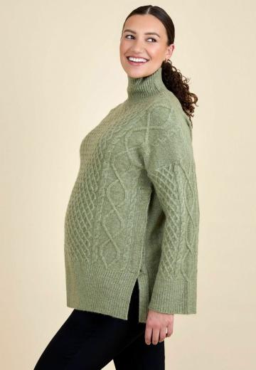 Длинный пуловер