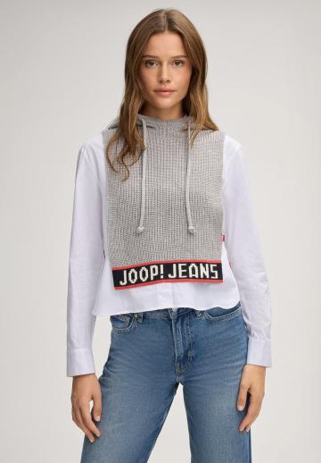 Пуловер с капюшоном