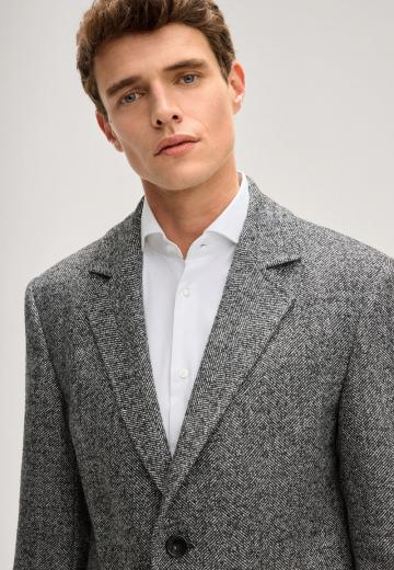 Шерстяное пальто