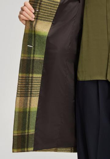 Шерстяное пальто