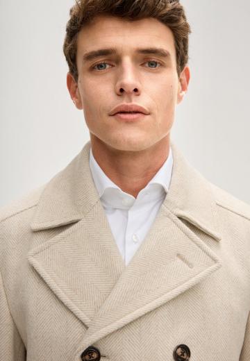 Шерстяное пальто