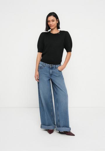 Пуловер с коротким рукавом