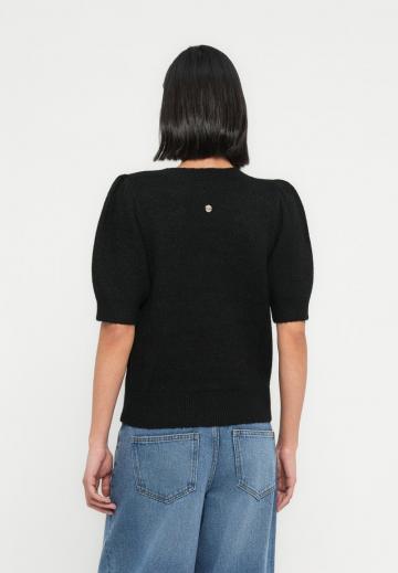 Пуловер с коротким рукавом