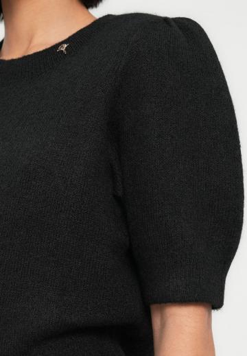 Пуловер с коротким рукавом