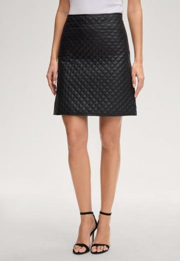 Кожаная юбка