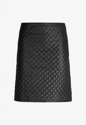 Кожаная юбка