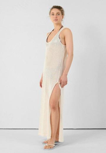 Вязаное платье