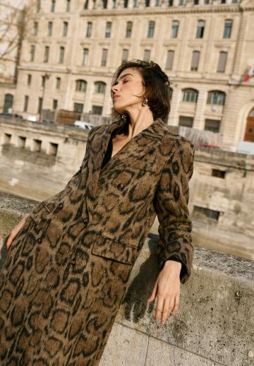 Шерстяное пальто