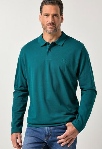 Поло с длинным рукавом