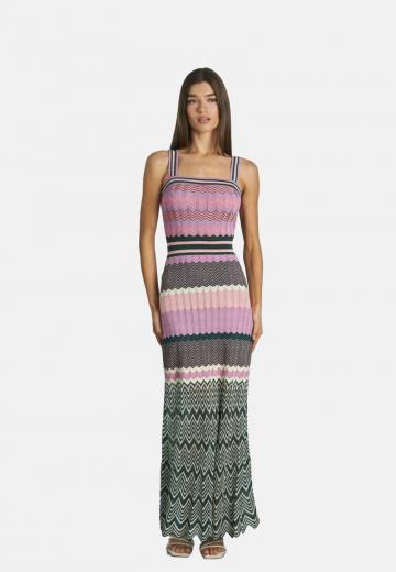 Вязаное платье