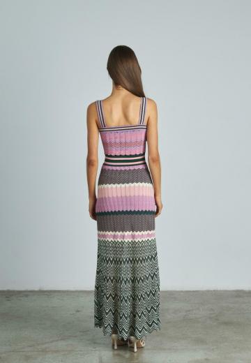 Вязаное платье