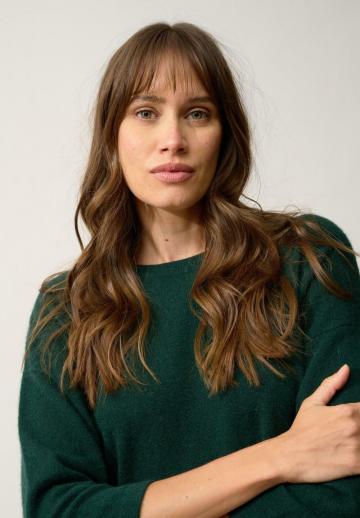 Длинный пуловер