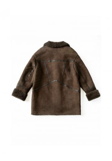 Кожаное пальто