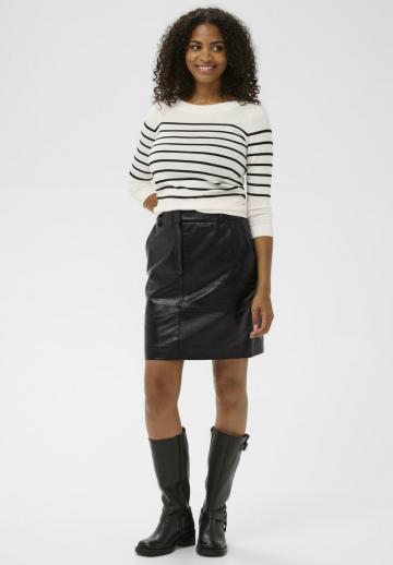 Кожаная юбка