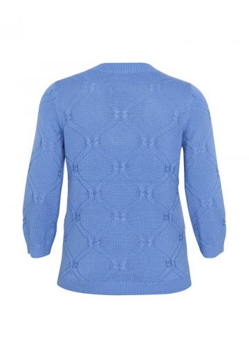 Пуловер с рукавом три четверти