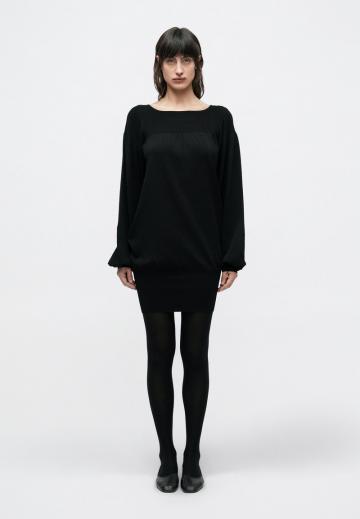 Вязаное платье