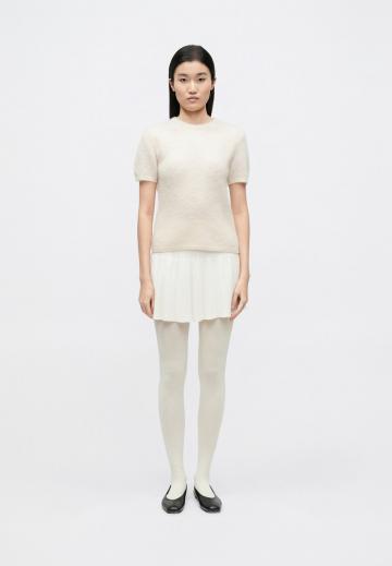 Пуловер с коротким рукавом